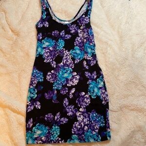 Purple and Teal Dress‎